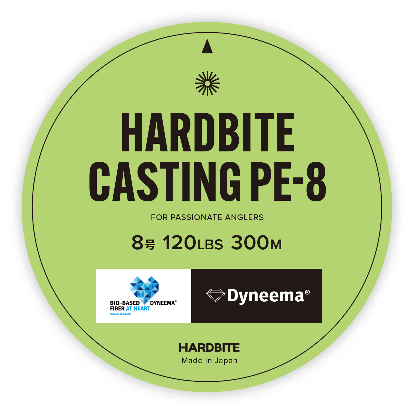 Hardbite Casting PE-8 8号